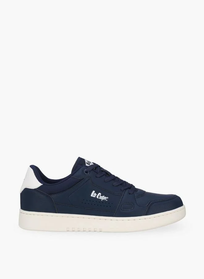 Men Lace-Up Ankle Sneakers