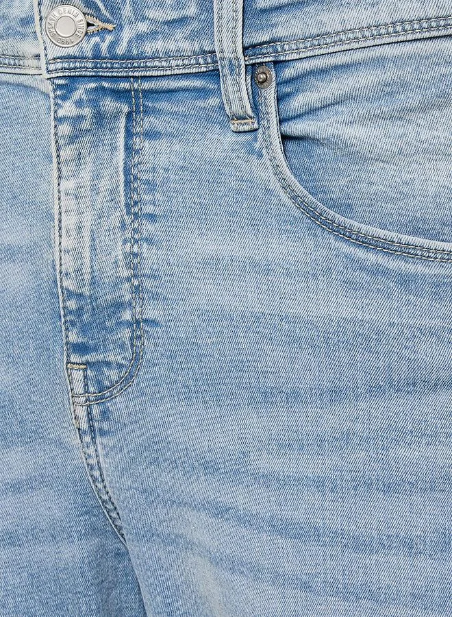 Splash FAV Denim Tapered Fit Jeans with Pockets