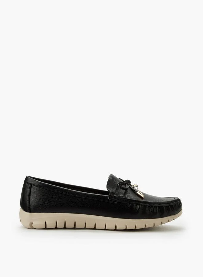 لو كونفورت Women Bow Detail Moccasins