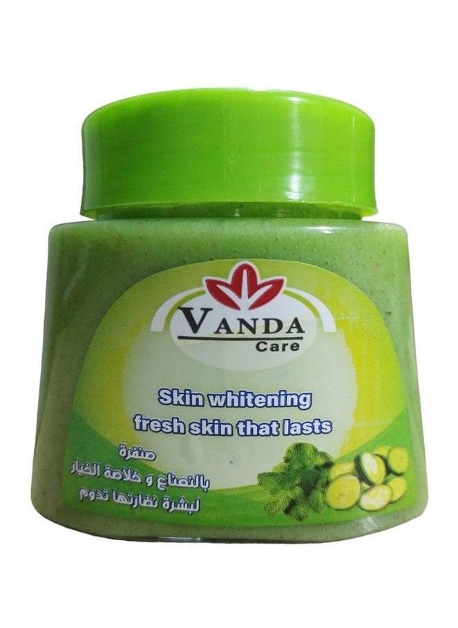 VANDA CARE - Face & Body Scrub With ِِMint And Cucumber Extract - 300 GM - Image 1