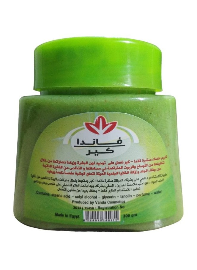 VANDA CARE - Face & Body Scrub With ِِMint And Cucumber Extract - 300 GM - Image 1