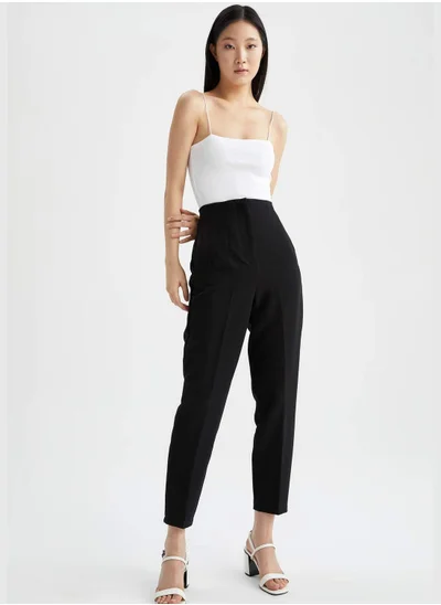 DeFacto Slim Fit High Waisted Chinos