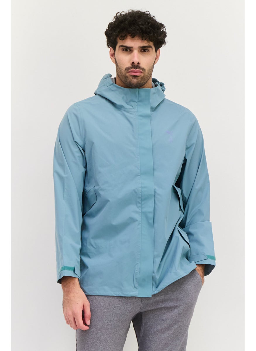 PUMA Men Sportswear Fit Long Sleeves Outdoor Jacket, Sage Green  - Image 1