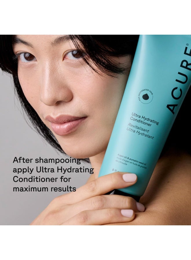 Acure The Ultimate Hydration Elixir Acure Argan & Pumpkin Shampoo for Silky and Vibrant Hair - 236 ml - Image 2