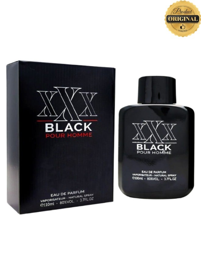 xxx 2 Pieces XXX Black Pour Homme Perfume 110ML - Image 2