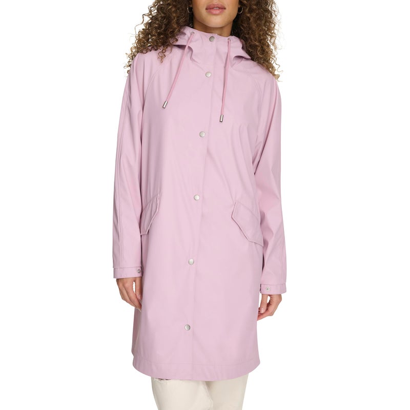 Levi's Women's Raglan Sleeve Rain Jacket, Blush, X-Large - Image 1