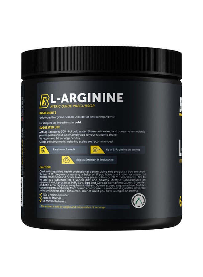 Basix Larginine Unflavoured 310G - Image 4