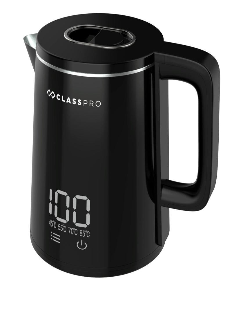 ClassPro غلاية 1.8 لتر 1500 واط من الفولاذ المقاوم للصدأ - Image 1