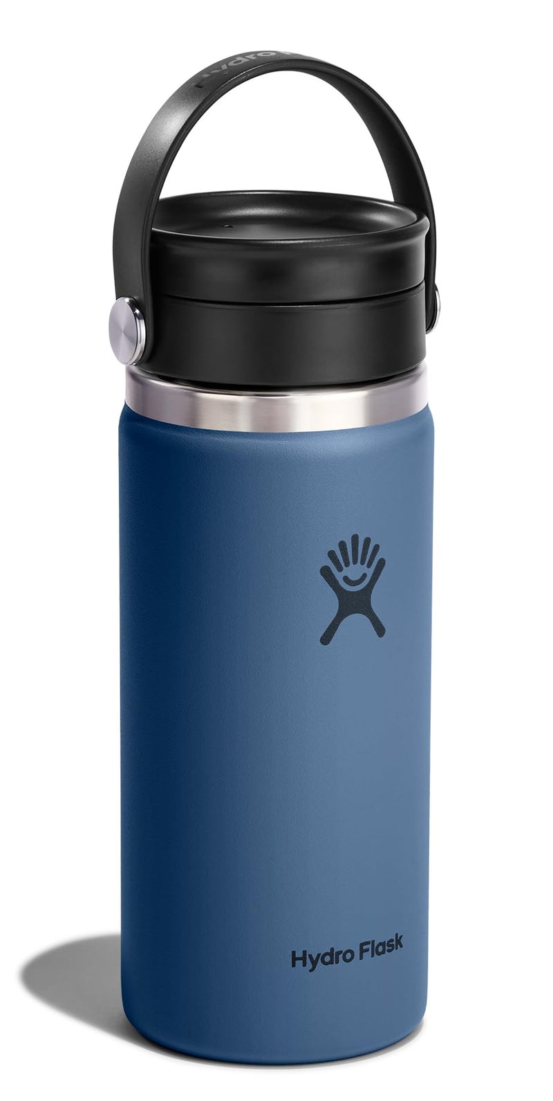 Hydro Flask Flex Sip Coffee Tumbler – Insulated Stainless Steel, Non Spill, Leak Proof Travel Coffee Cup 16 Oz Harbor Blue - Image 2