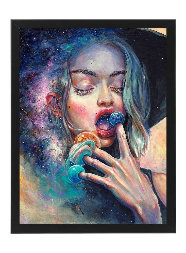 RKN Digital Wall Art Poster Frame The Mirror Of Reason 30X40 cm - Image 2