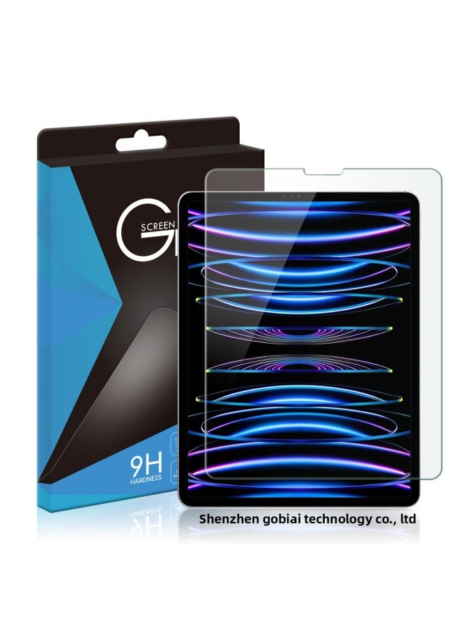 Generic For Apple Tablet IPad 12.9 Tempered Glass Protective Film HD Strengthening 9H Custom OEM-Color:HD Explosion-proof Membrane-Dimensions:iPad 12.9  - Image 1