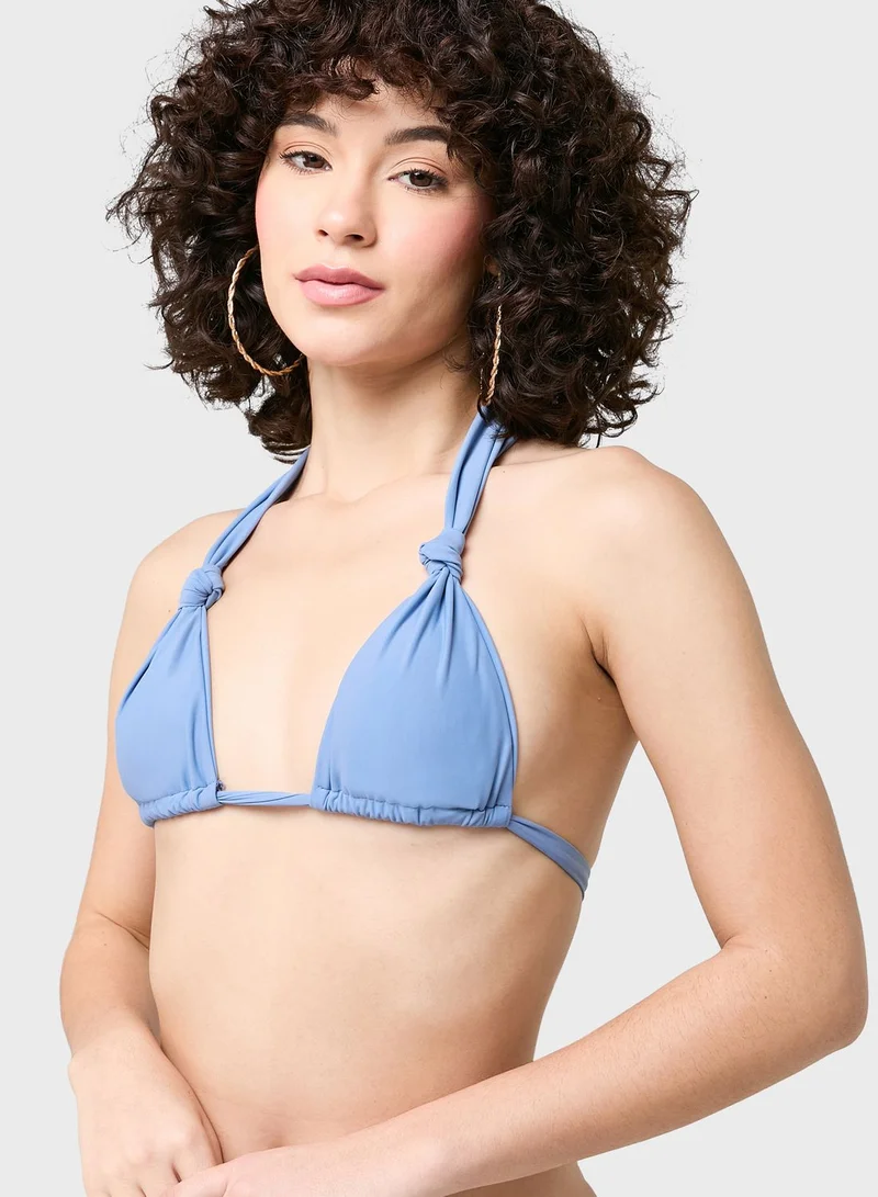 Coconut Cove Halter Neck Bikini Top And Bottom Set