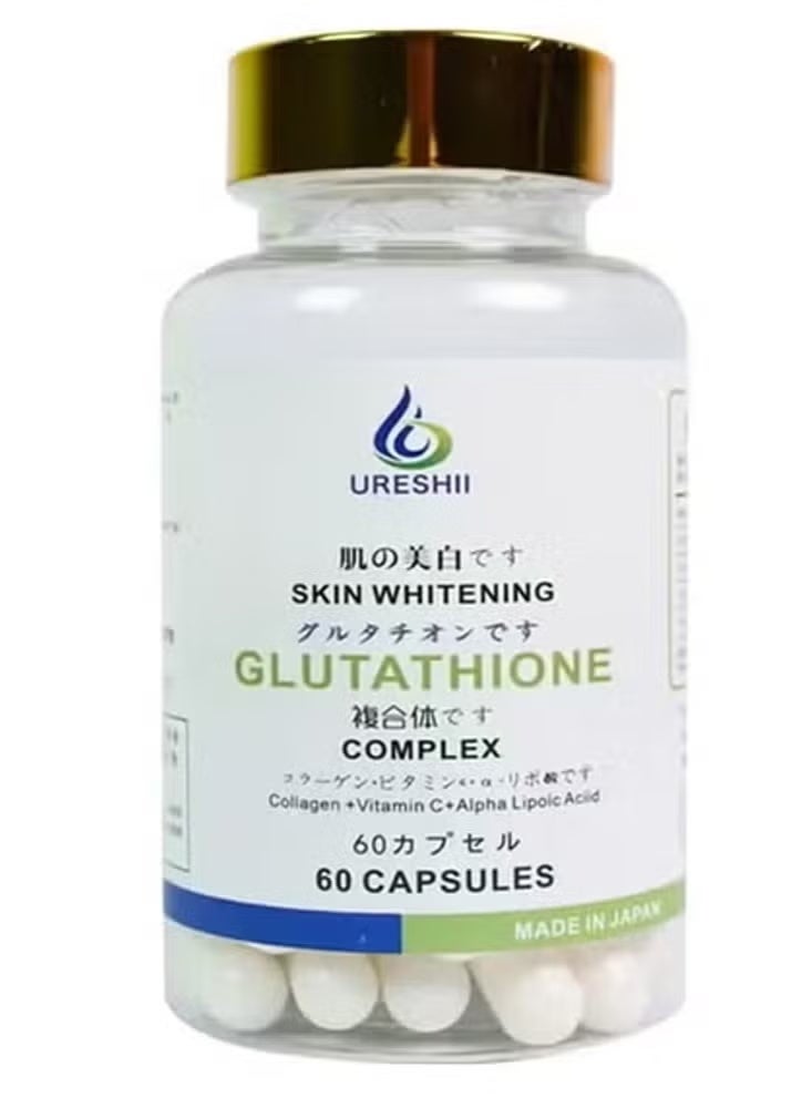 Ureshii Skin Whitening Glutathione Complex 60 Capsules