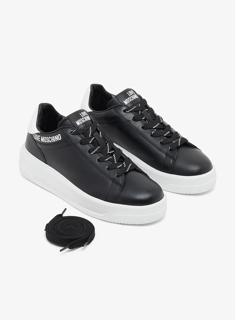 Love Moschino Logo Low Top Sneakers