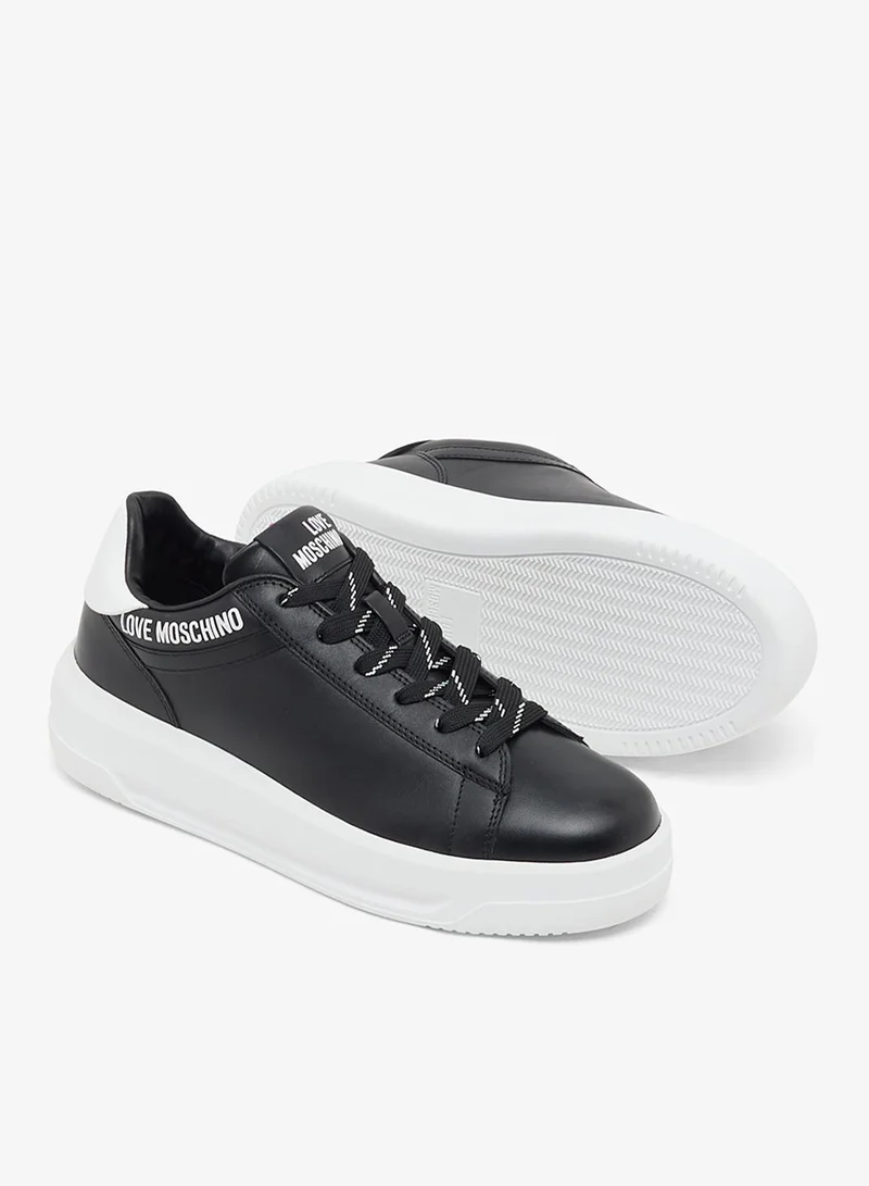 Love Moschino  Logo Low Top Sneakers for Women | Best Price UAE
