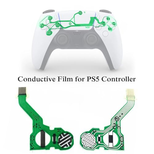 Onyehn L/R Analog Sticks Conductive Film,Conductive Film Replacement Repair Part Accessories for Sony PlayStation PS5 Controller(BDM010)(2 Sets) - Image 2