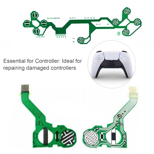 Onyehn L/R Analog Sticks Conductive Film,Conductive Film Replacement Repair Part Accessories for Sony PlayStation PS5 Controller(BDM010)(2 Sets) - Image 4