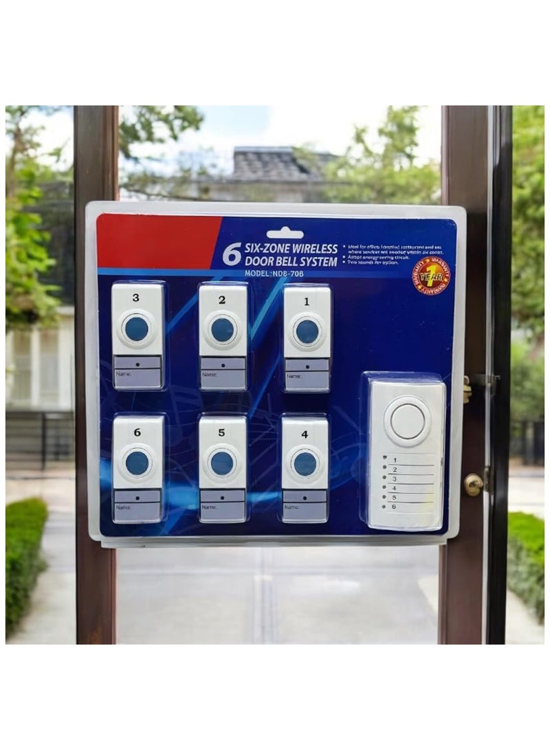 نوفيكس نظام جرس الاتصال اللاسلكي للباب من Novex Six Zone - Image 2