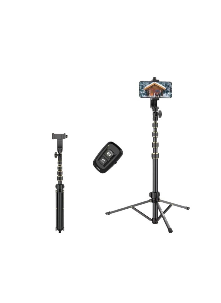 PLOKAMA Tripod Photography Stand with Remote Control; Durable and Foldable with Non-Slip Base  - Image 5