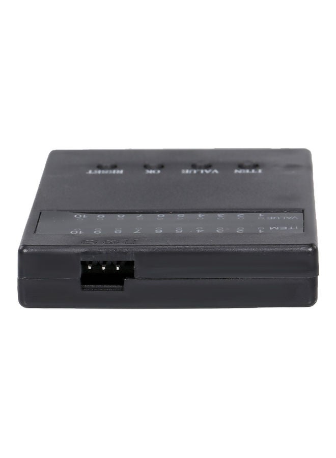 NIBEMINENT Electric Speed Controller With Programming Card For 1/8 1/10 RC Crawler 14.5x3x10cm - Image 5