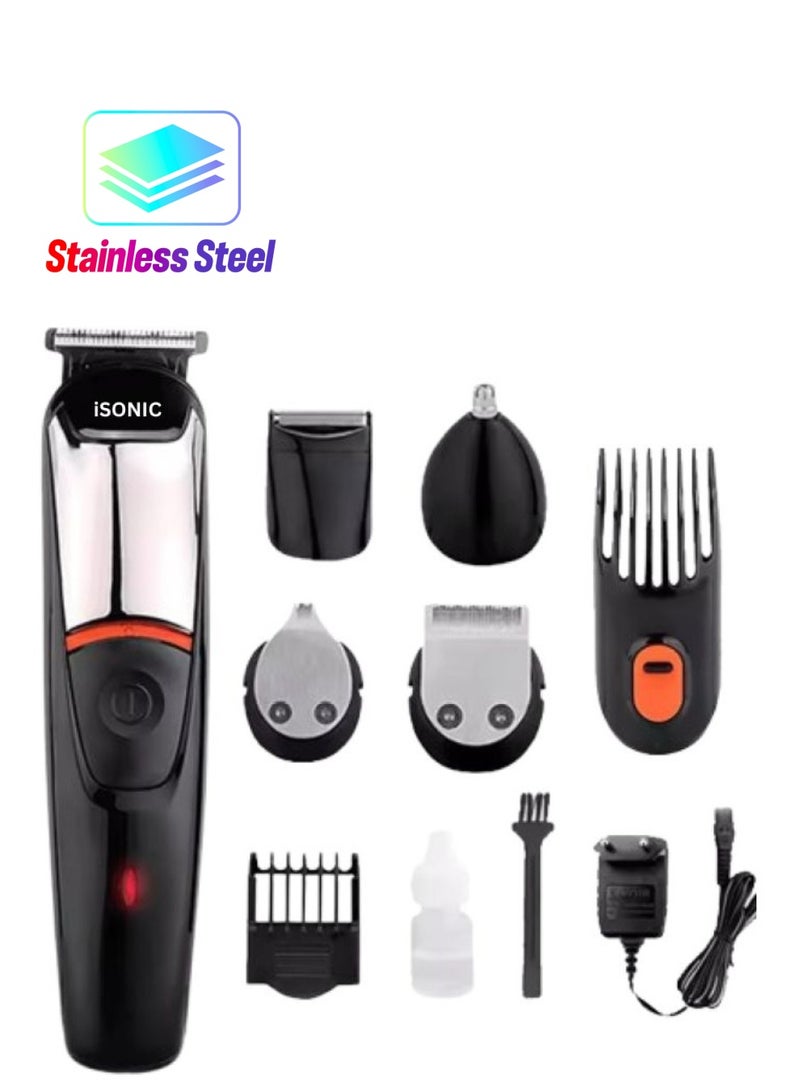 7 in 1 Multigroom Series Trimmer - iH 830, 2 Year Warranty Black