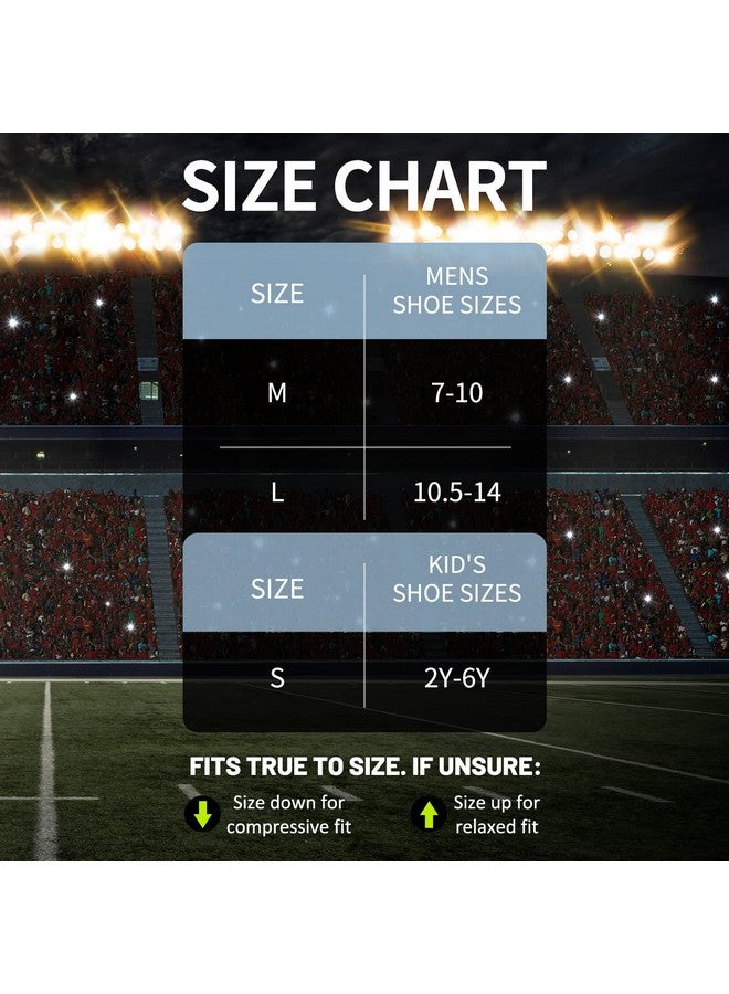 IRAMY Scrunch Ultra Long Football Socks 2 Packs Combed Cotton With Ankle Support Padded Knee High Socks Tube Sock Youth Adult - Image 3