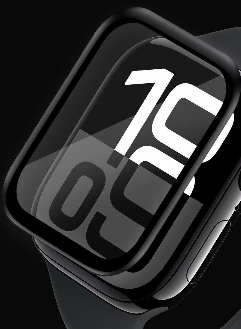 CATANES Tempered Glass Screen Protector for Apple Watch 46mm Series 10 – 9H Anti-Scratch Ultra-Thin Protective Film Cover Clear Color - Image 3