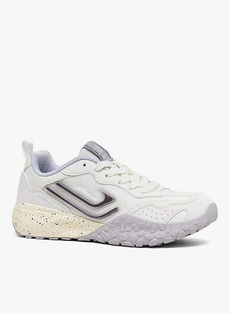كامبس Men Eminet Marathon Cushion Lace-Up Sneakers-White