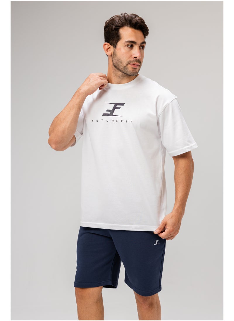 Men Basic Half Sleeves T-Shirt Casual Style With Simple Design For Men Whit Size L