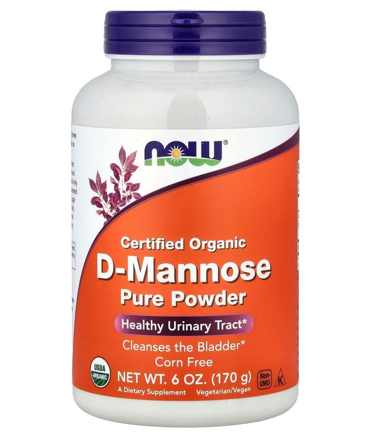 Certified Organic D-Mannose Pure Powder 6 oz (170 g)