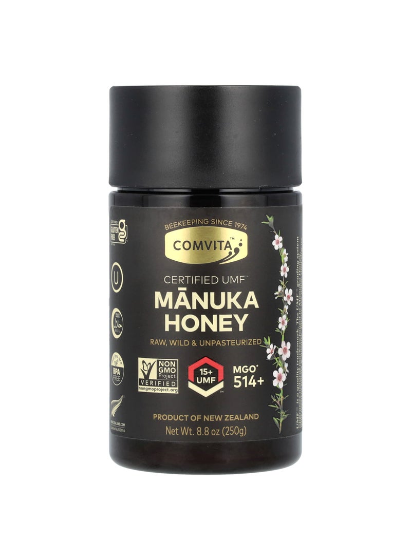 Manuka Honey, UMF 15+, MGO 514+, 8.8 oz (250 g)