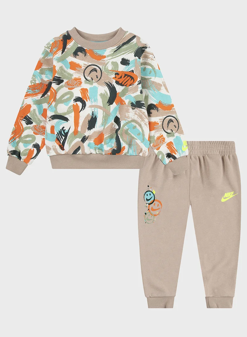 نايكي NKB B NSW EY AOP CREW SET