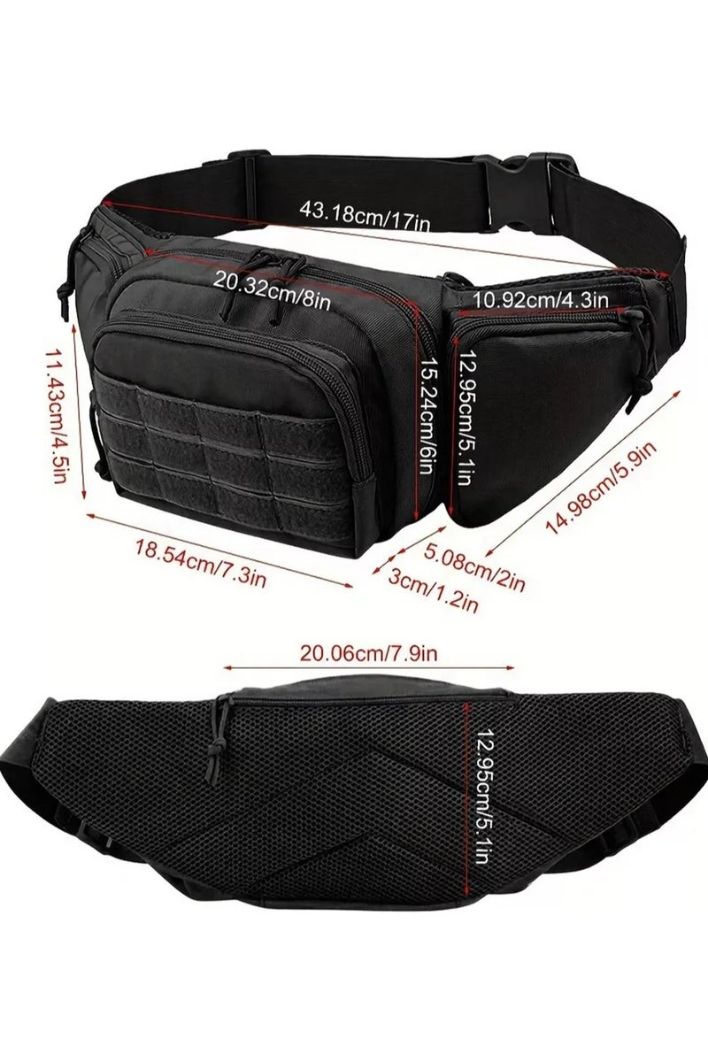Large Capacity Outdoor Tactical Waist Bag - Image 3
