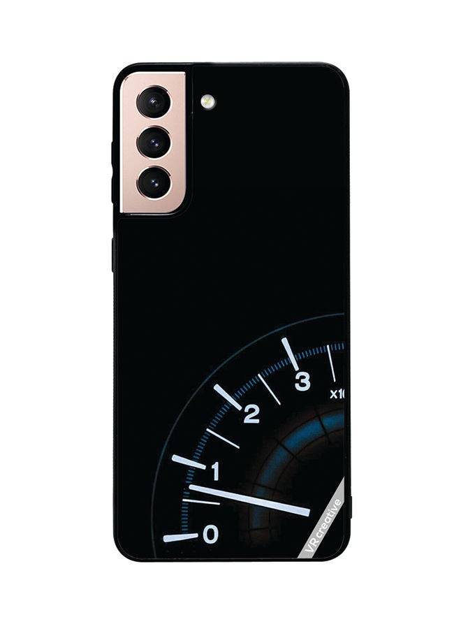 VR CREATIVE Protective Case Cover For Samsung Galaxy S21 5G Speedometer Design Multicolour - Image 1