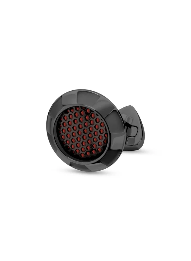 دوكاتي كورس Passione Red with Black Luxury Cufflinks For Men
