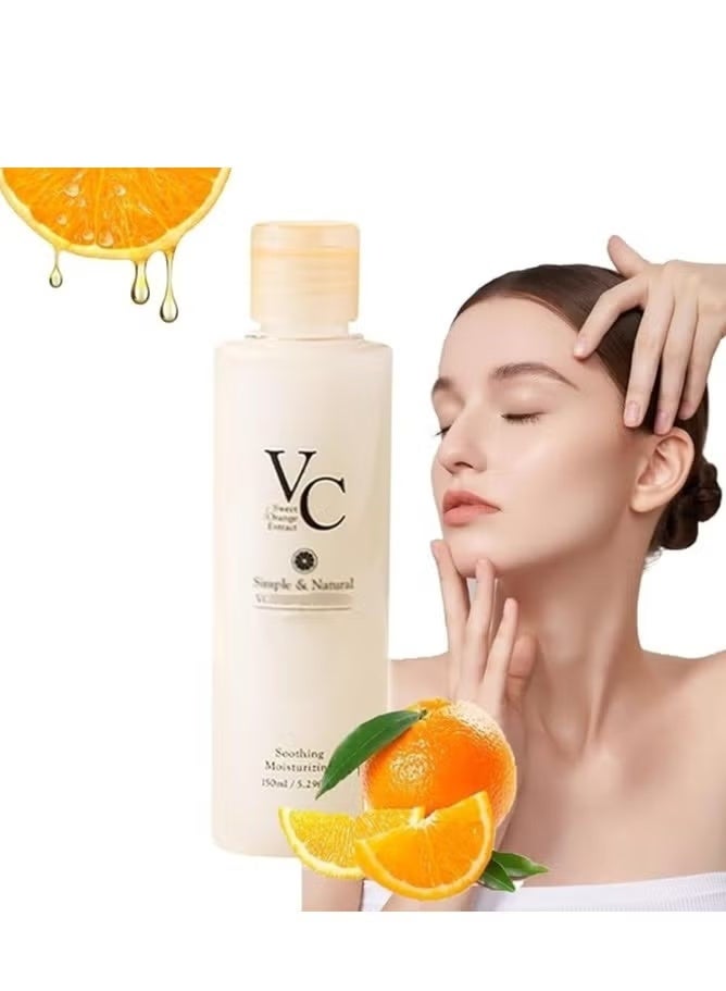 VC Life 150ML VC Lotion Korean, Vc Serum Intensive Whitening, Vitamin C toners, Vitamin C Moisturizing Toners, Refreshing Texture Easy to Absorb Leaving Skin Hydrated and Shiny - Image 1