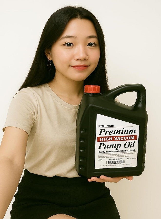 Robinair 3.8lVACCUM PUMP OIL 13204 - Image 2