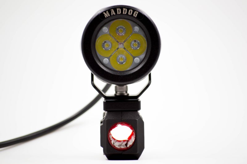 Pro-Spec Performance Parts Pro-Spec Easy Tags Aux Mount Motorcycle Auxiliary Light Mount 22-25mm Guards ( ET 460 BM 42225 ) - Image 3