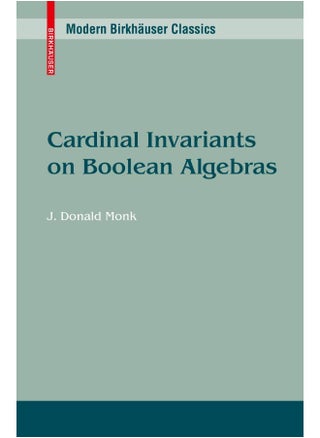 Cardinal Invariants on Boolean Algebras - pzsku/Z61A4AA4D333C53601F34Z/45/1748329255/ffb0b50f-a5f8-4c5a-a2fc-7d74234db0c6