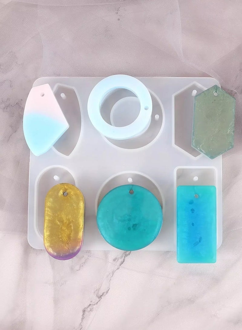 1pc Earring Silicone DIY Epoxy Mold  - Image 4