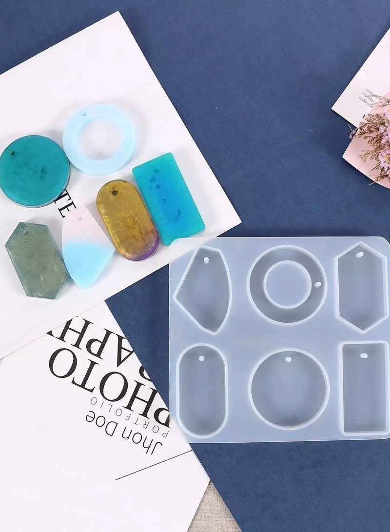 1pc Earring Silicone DIY Epoxy Mold  - Image 1