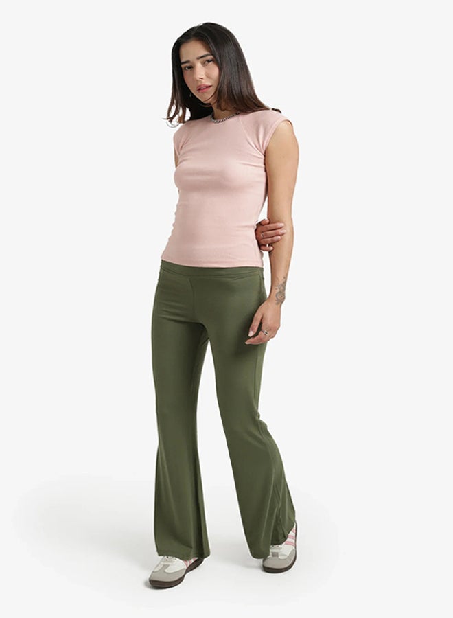 Carina Ribbed Cap Sleeves Top - Image 5