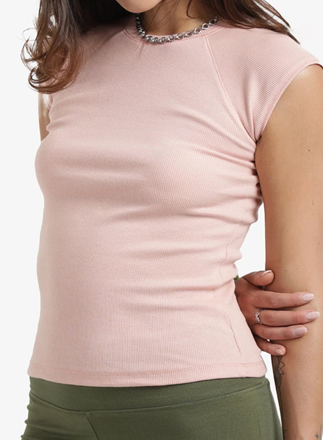 Carina Ribbed Cap Sleeves Top - Image 4