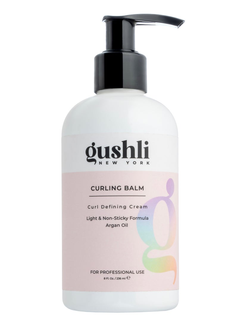 Curling Balm enhances curl memory for long-lasting hold