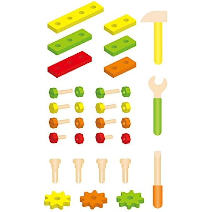 VIGA TOYS - 59869 - FOLDABLE TOOL BOX - Image 3