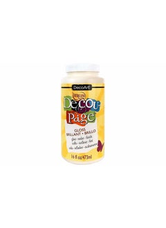 DecoArt 16-Ounce Decoupage Glue, Gloss Finish 