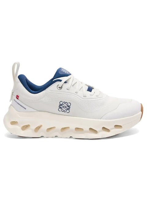 On Cloudtilt 2.0 Loewe Edition – White and Navy Walking Shoes with Engineered Foam Midsole