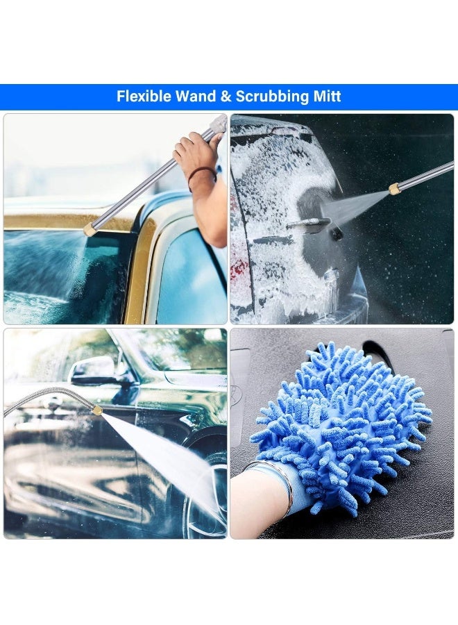 Lalafancy Jet Car Washer, Magic Pressure Power Hose Nozzle Washer Wand  - Image 4