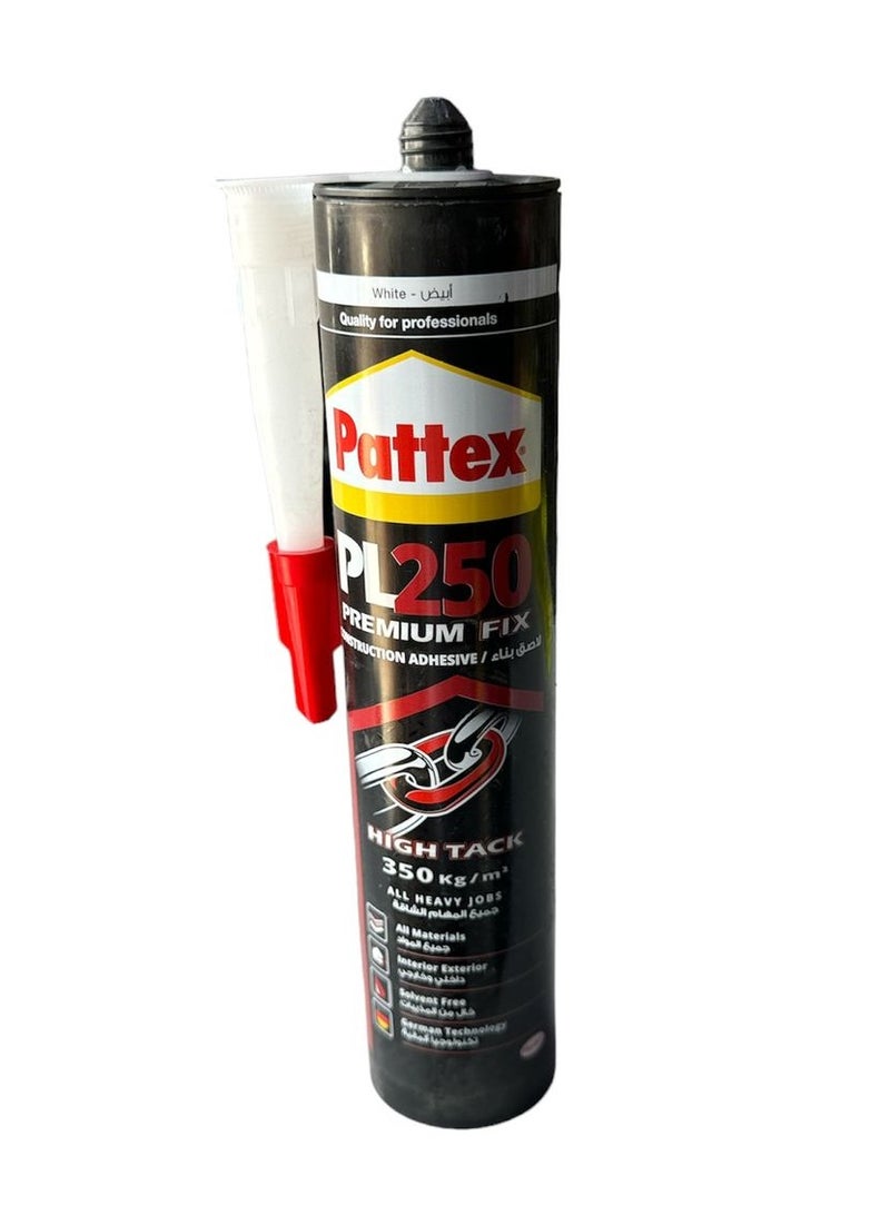 Patex PL250 Premium Fix Silicone Adhesive Adhesive 