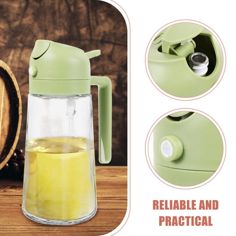 swabs Olive Oil Sprayer For CookingGlass Oil Mister Spray Bottle For CookingWide Opening Easily Refill Olive Oil Spray BottleCooking Oil Sprayer - Image 3